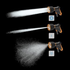 FISKARS Pistol pentru stropit cu 3 jeturi Fiskars Comfort , control frontal - 1065483 - Img 4