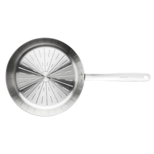 FISKARS Tigaie din otel inoxidabil, fara acoperire antiaderenta, Fiskars All Steel Pure, Ø 24 cm - 1065627 - Img 3