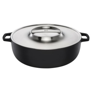 FISKARS Tigaie gril cu capac, din fonta, Fiskars Norden, Ø 30 cm - 1066430
