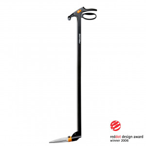 Foarfeca cu servo-parghie pentru gazon Fiskars, 1050 mm, 740 g