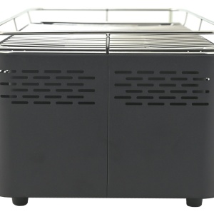 Gratar camping pe carbune Cattara Greg, ventilator pe baterii, table top, 44.5x22.5cm - TT13019 - Img 3