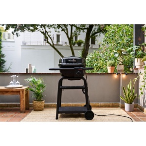 Gratar electric 2.100 W si pe carbuni hibrid, 370 grade Celsius, TRU-Infrared, Char-Broil Patio Bistro E2Coal - 140255 - Img 17