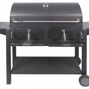 Gratar pe carbuni, Cattara Royal Grande 3XL, 84 x 42cm, mobil, capac, 2 tavi carbune - TT13047 - Img 2