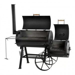 Gratar pe carbuni cu afumatoare JOE's Barbeque Smoker 20” Longhorn JS-33954