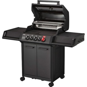 Gratar pe gaz, 3 arzatoare inox, arzator infrarosu, grile fonta, Enders Monroe Pro 3 SIK Turbo, grafit mat - 838133 - Img 4