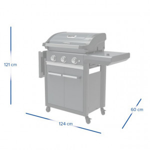 Gratar pe gaz Campingaz seria 3 Premium S - 2000037280 - Img 5