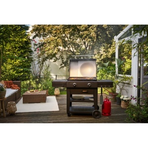Gratar pe gaz tip plancha, grill si cuptor de pizza cu 2 arzatoare Char-Broil Versa-Tile Griddle - 140241 - Img 16
