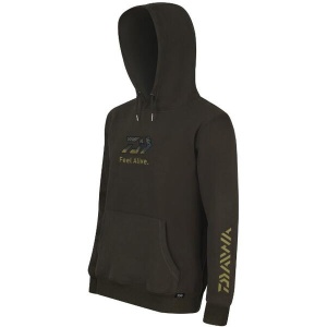 Hanorac Daiwa D-Vec Hoodie Zander Dark Olive - Img 2