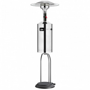 Incalzitor de terasa pe gaz din inox tip ciuperca Eco End Plus 8 Kw Enders Elegance - 937622 2