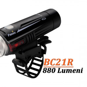 Lanterna bicicleta de ghidon Fenix BC21R Reincarcabila 880 Lumeni 125 Metri