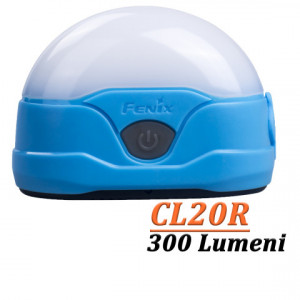Lanterna camping Fenix CL20 Reincarcabila 300 lumeni 15 metri albastru