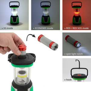 Lanterna cu LED 300lm cu telecomanda Camping Cattara - TT13150 - Img 7