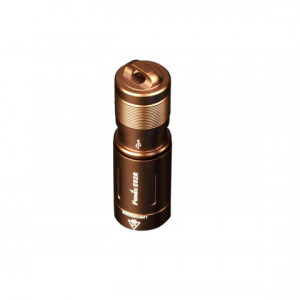 Lanterna EDC Fenix E02R - EDC - 200 lumeni - 49 metri maron