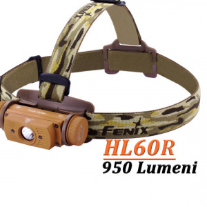 Lanterna frontala Fenix HL60R Reincarcabila 950 lumeni 116 metri
