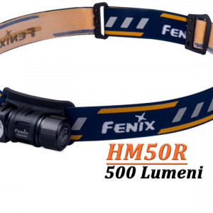Lanterna frontala Fenix HM50R Reincarcabila 500lumeni 80 metri