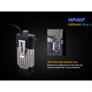 Lanterna frontala Fenix HP40F Pescuit 450 lumeni 110 metri 4
