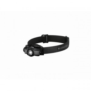 Lanterna frontala Led Lenser MH5 BLACK/GRE|Y 400LM/Acumulator/USB - A8.Z502147