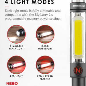 Lanterna Nebo Big Larry 2, 500 lumeni, 31m - NEB-6737-G 3