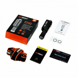 Lanterna profesionala multifunctionala Acebeam PT40, 3000 lumeni, 121 m + acumulator - PT40-B 5