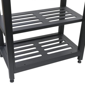 Masa cu rafturi modulara Torino 4 Cattara pentru bucatarie exterioara 80x47x123cm - TT14128 - Img 5