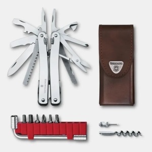 Multifunctional Victorinox Swiss Tool Spirit X Plus, 105 mm, argintiu 3.0235.L