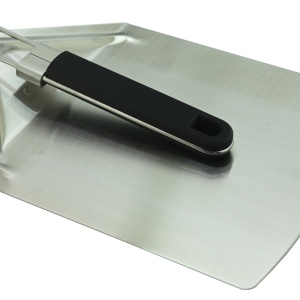 Paleta pentru pizza din inox SS430, Cattara, pliabila, 24x36cm, grosime 1mm - TT14089 - Img 3