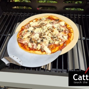 Paleta pentru pizza din inox SS430, Cattara, pliabila, 25cm, grosime 0.7mm - TT14090 - Img 4