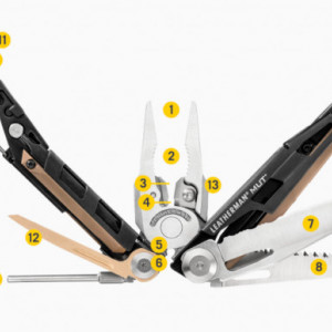 Patent Leatherman MUT Stainless Steel - 850012N 5