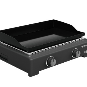 Plancha gaz Campingaz Othello 2 L, 2 arzatoare, 6 kW, otel emailat - 2217201 - Img 2