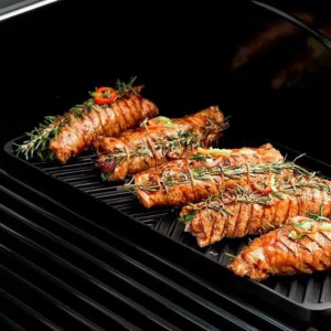 Plita antiaderenta cu doua fete neteda si grill 19 x 41,5 cm Cadac - 98700-51 3