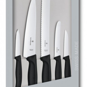Set 5 cutite Victorinox Swiss Classic negru - 6.7133.5G