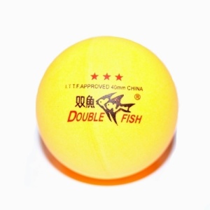 Set Mingi Tenis de Masa 40mm Double Fish 3 Stele - Img 4