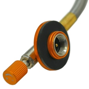 Set pentru gatit in camping 9 piese Cattara Trek, aragaz 7.5KW, piezo, 2 oale, tigaie, capac, maner, husa textila - TT13610 - Img 3