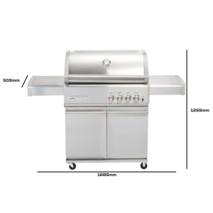 Stand pentru gratar Crossray by Heatstrip - TCS4-TROLLY - Img 2