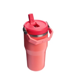 Stanley IceFlow™ Flip Straw Tumbler, 0.6L, Hot Coral - 10-12044-050 - Img 2