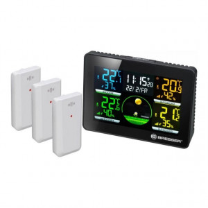 Statie meteo Bresser Quadro NLX 3 senzori externi - 7000023