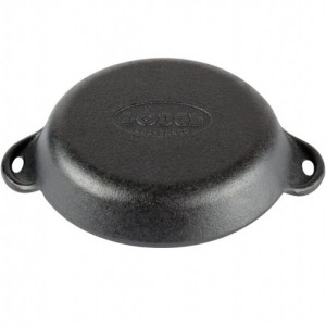 Tava mica rotunda pentru servire din fonta tratata termic 16 cm 0,41 litri Lodge L-HMSRD - Img 2