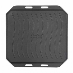 Tava reversibila din fonta cu suport din bambus pentru servire Cozze 33 x 33 cm - 90327 2