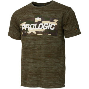 Tricou Prologic Bark Burn Olive Green