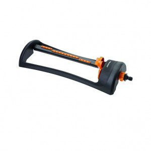 Aspersor oscilant Fiskars, reglare distanta si directie de pulverizare, baza metalica