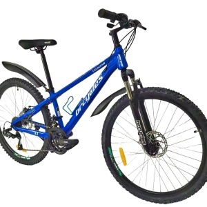 Bicicleta BR TSUNAMI PRO2025 26", 21 viteze, frane pe disc, cadru otel 14.5", manete secventiale, albastru - Img 4