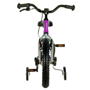 Bicicleta copii 16" ZUZUM Bella, mov/argintiu, varsta 4-6 ani - Img 6