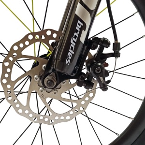 Bicicletă copii BR Inspire 20", 7 viteze, frâne pe disc, cadru oțel 12", manete Revoshift, roz, varsta 7 - 10 ani - Img 4