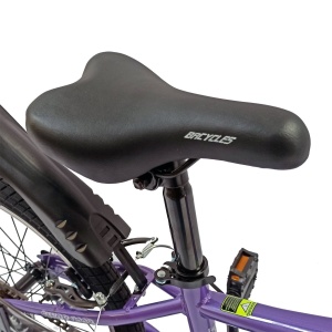 Bicicletă copii BR Neptune 20", cadru oțel, violet, varsta 7 - 10 ani - Img 6
