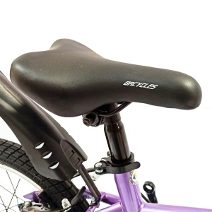 Bicicletă copii BR Neptune Kids 16", cadru oțel, violet, varsta 4 - 6 ani - Img 6