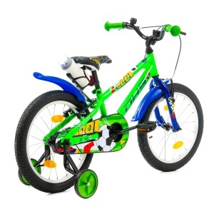 Bicicleta Copii DHS Football - 18 Inch, Verde - Img 2