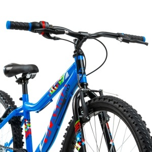 Bicicleta Copii DHS Plasma - 24 Inch, Albastru - Img 5