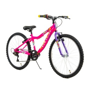 Bicicleta Copii DHS Plasma - 24 Inch, Roz - Img 3
