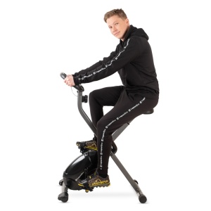 Bicicleta Magnetica Pliabila inSPORTline Xbike, Negru