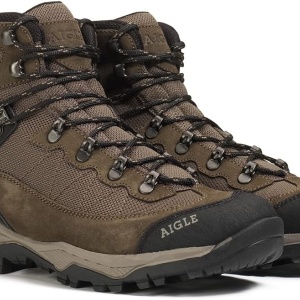Bocanci Piele Aigle Sonricker GTX Beige